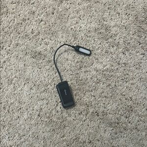 Vavofo Black and Orange Clip-On Light